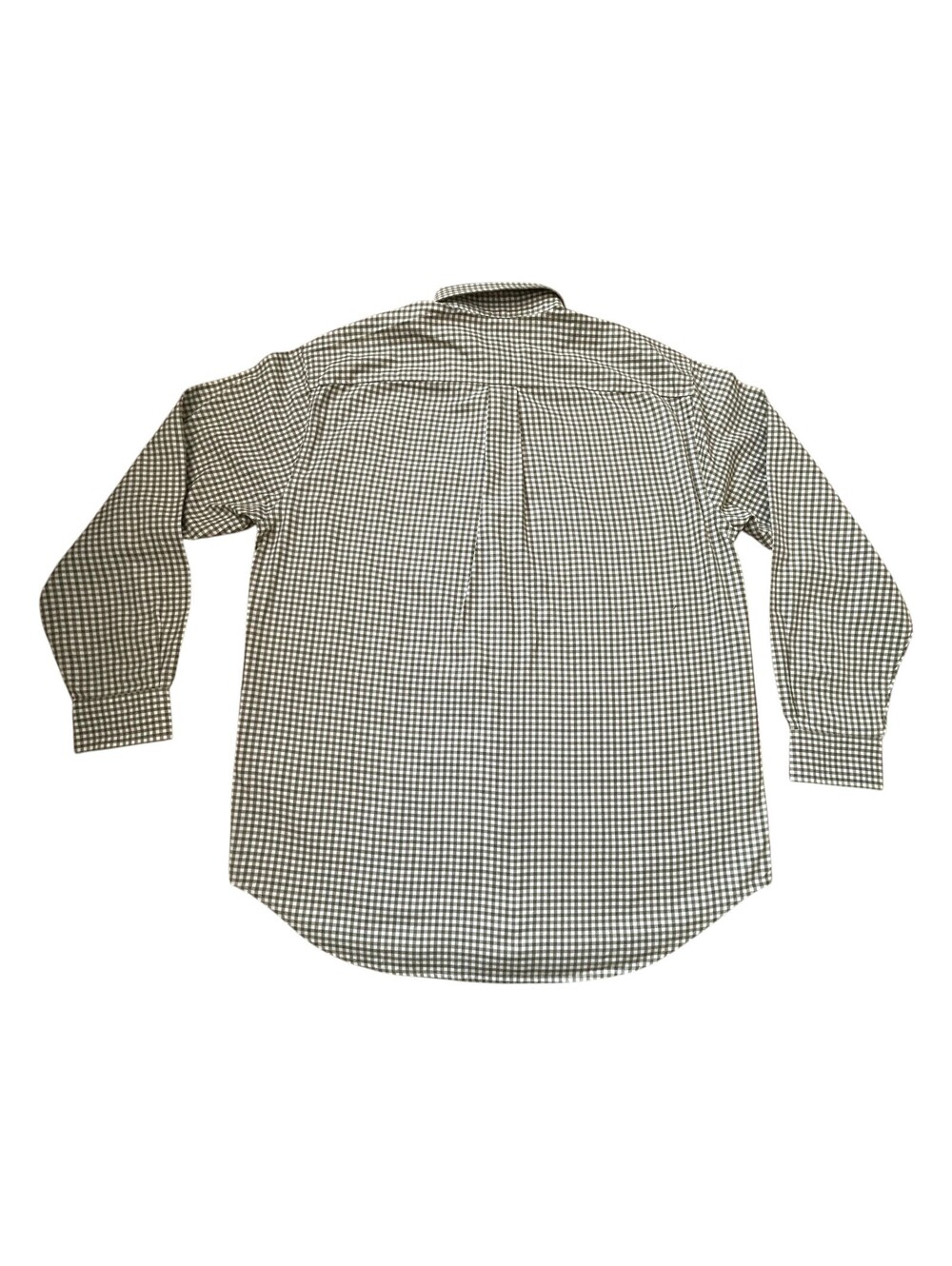 Vineyards Vines Mens LG Olive Green Gingham L/S Murray Shirt - Picture 3 of 8